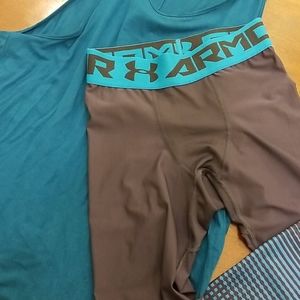 Under Armour HeatGear Graphic 3/4 Leggings